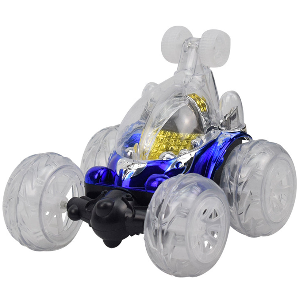 360° Spinning Flips Colorful Flash Music Kids Children Remote Control Truck Toys