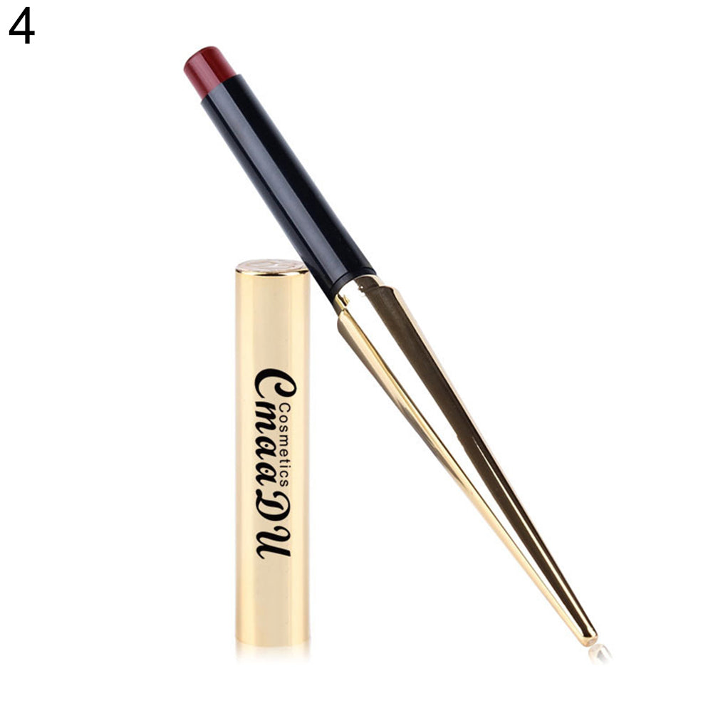 Women Beauty Velvet Matte Lipstick Pencil Pen Waterproof Long Lasting Lip Makeup