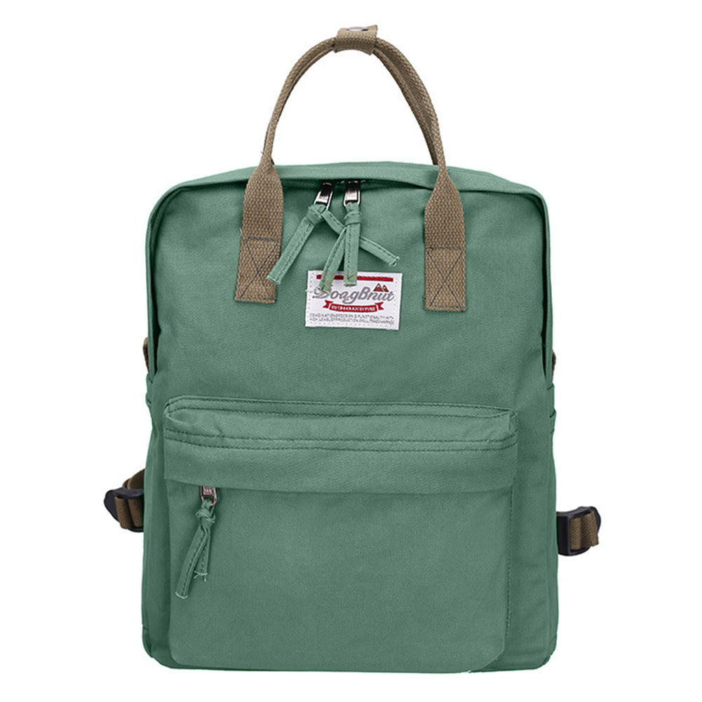 Vintage Canvas Shoulder Bag Backpack Student Women Girl Rucksack School Bookbag