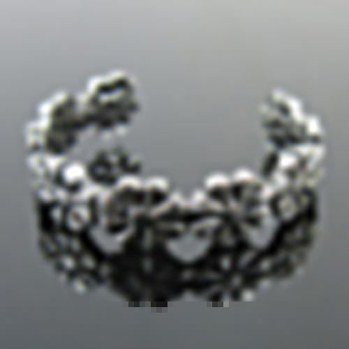 2Pcs Women Vintage Adjustable Silver Plated Finger Foot Toe Ring Beach Jewelry