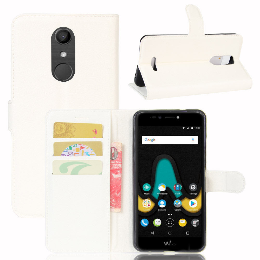 Wiko Upulse Case High Quality PU Leather Flip Cover Kickstand Anti-shock Wallet Case for Wiko Upulse