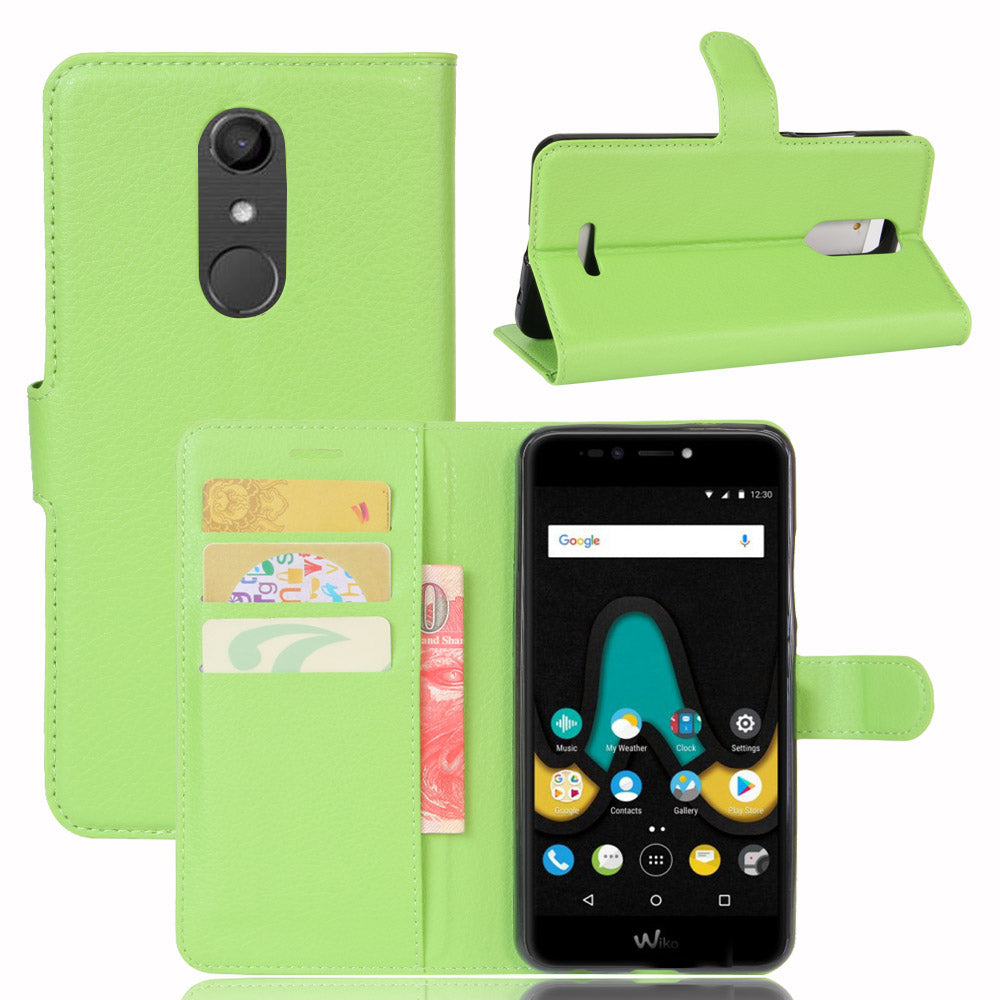 Wiko Upulse Case High Quality PU Leather Flip Cover Kickstand Anti-shock Wallet Case for Wiko Upulse