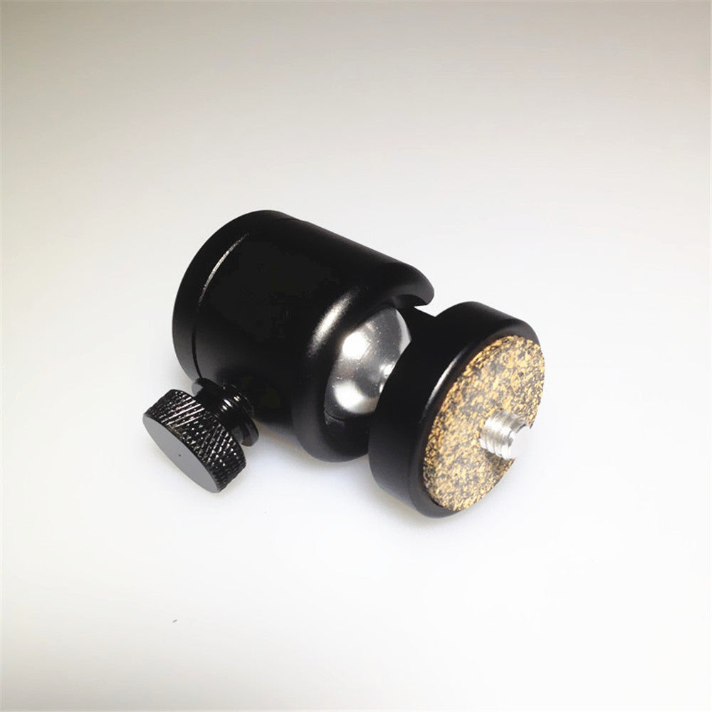 Ball Head Mini Ballhead with 1/4 3/8" Screw Adapter 360 Swivel for DSLR Camera Tripods Light Stands and Flash Brackets