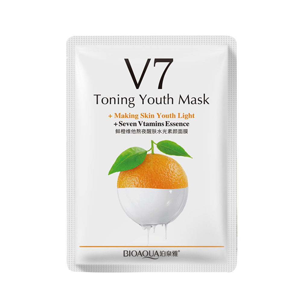 Women Beauty Ultra-Thin Moisture Hydrating Fruit Vitamins Essence Mask Skin Care