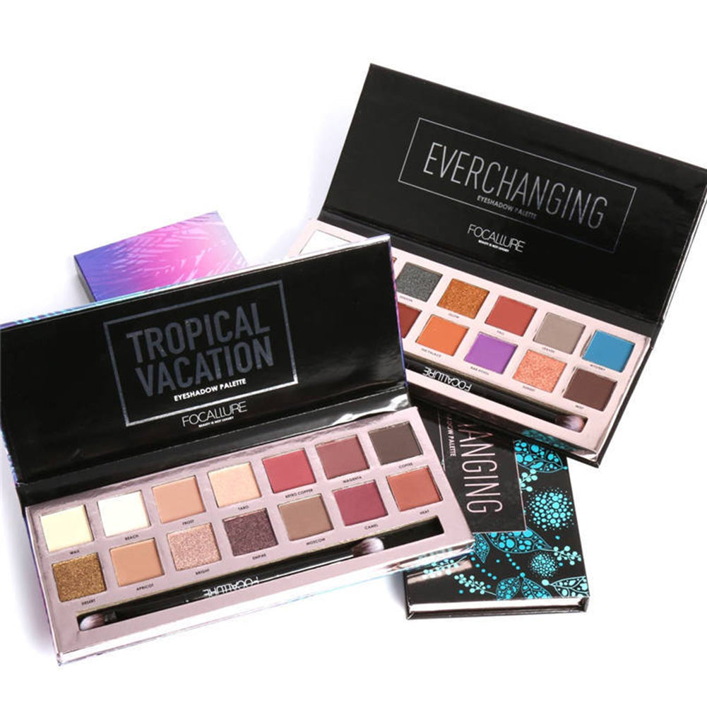 Waterproof Long Lasting Shimmer Matte Eye Shadow Palette Cosmetics Makeup Tool