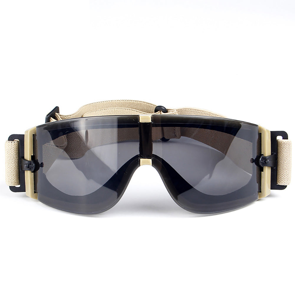 Unisex Motorcycle Protective Goggles Dustproof Outdoor Tactical Military Glasses