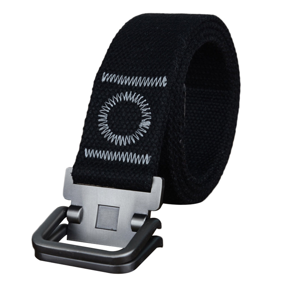 47inch 3.8cm Fashion Men's Canvas Belt Casual Wrist Strap Waistband Xmas Gift