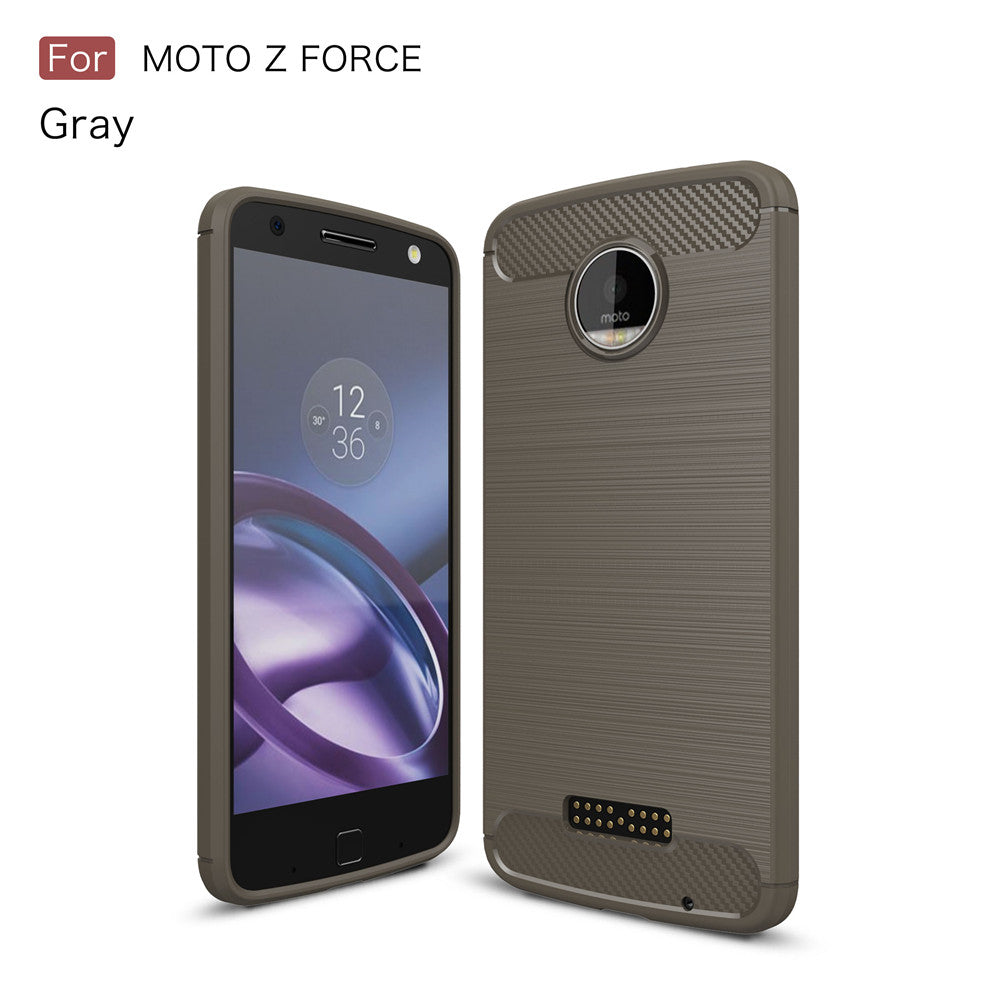 Luxury Case For Motorola Moto Z Force Anti-Slippery Scratch-Resistant Shockproof Lightweight Bumper For Moto Z Force
