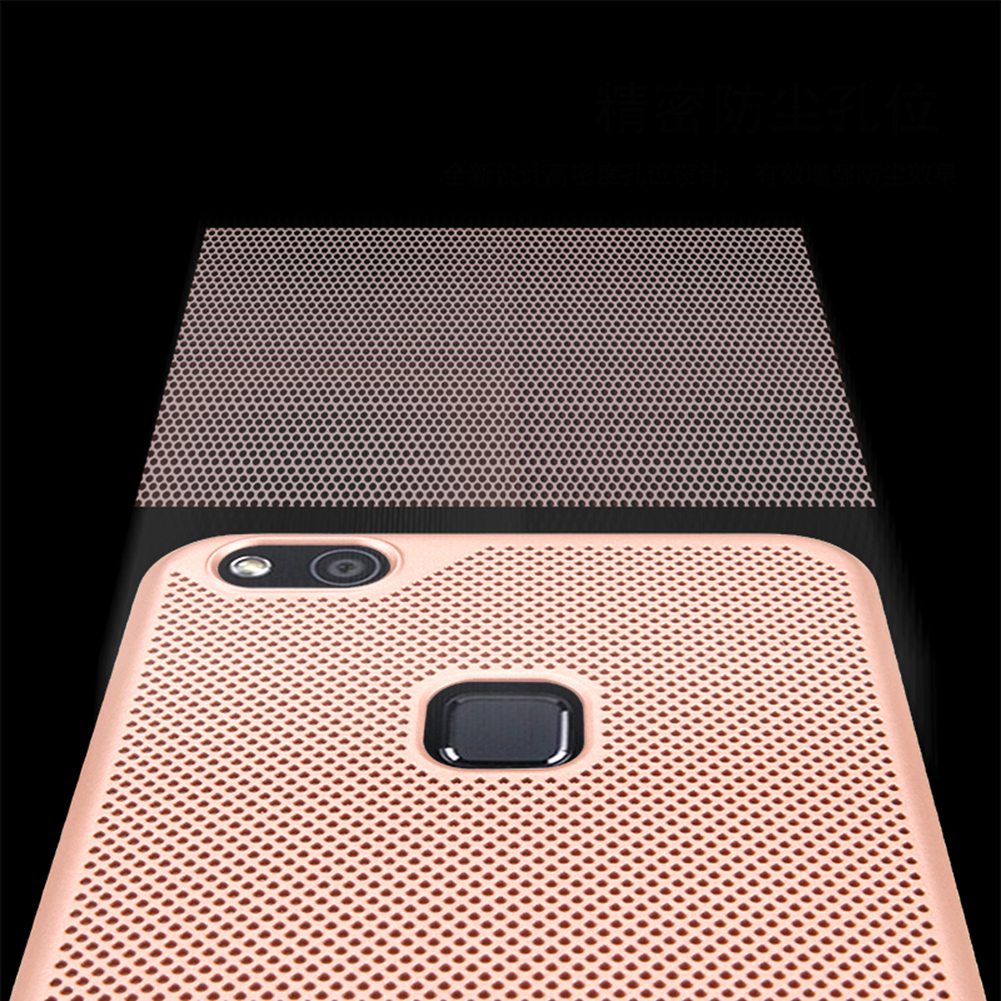 Utral Thin Huawei Nova Lite Mesh Design Radiating Back Covers Super Light PC Hard Phone Case for Huawei P10 Lite