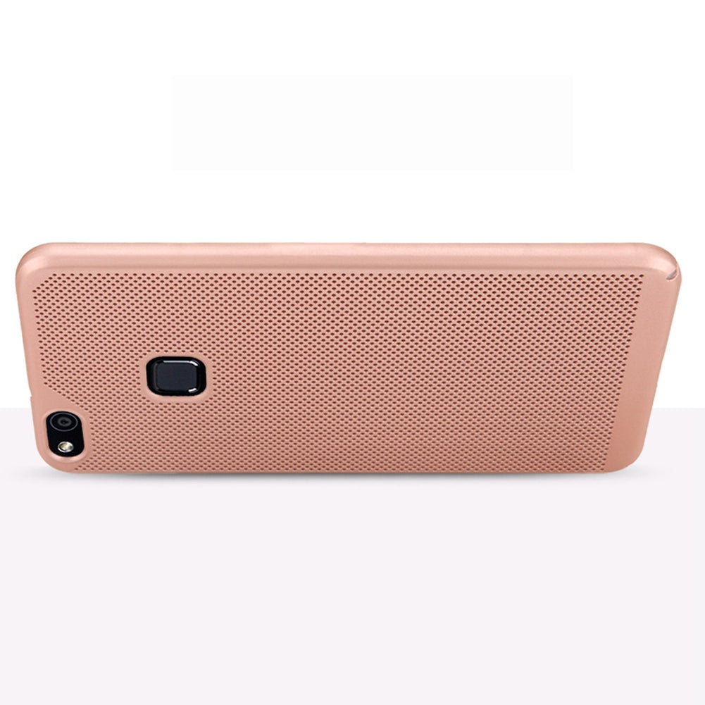 Utral Thin Huawei Nova Lite Mesh Design Radiating Back Covers Super Light PC Hard Phone Case for Huawei P10 Lite