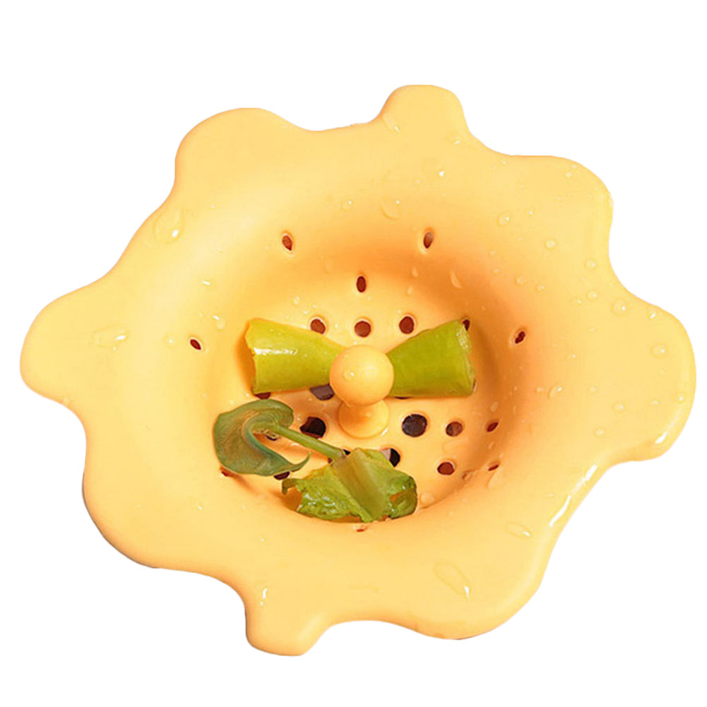 Cute Flower Shape Sink Strainer Waste Disposer Plug Drain Stopper Kitchen Tool