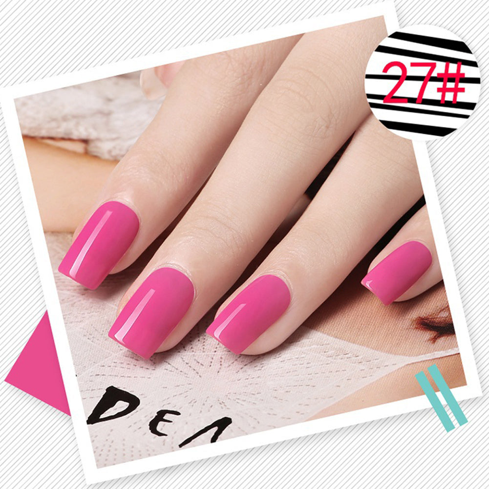 Women Charm Color Nail Art Stamping Polish Manicure Lacquer Beauty Varnish Gift