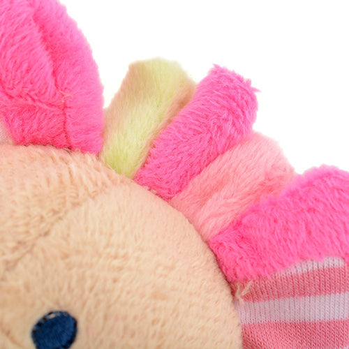 Baby Infant Kids Gifts Cute Soft Pink Elephant Plush Rattle Educational Toys