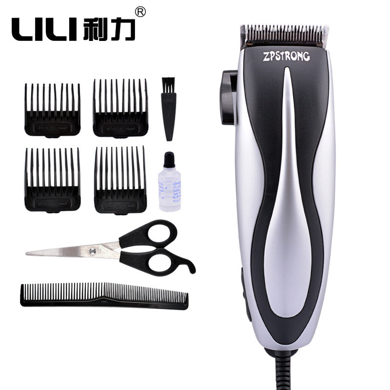 Professional Hair Clipper for Adult and Baby Cordless Rechargeable haircut clippers with hair comb scissors Haircut Kit 703