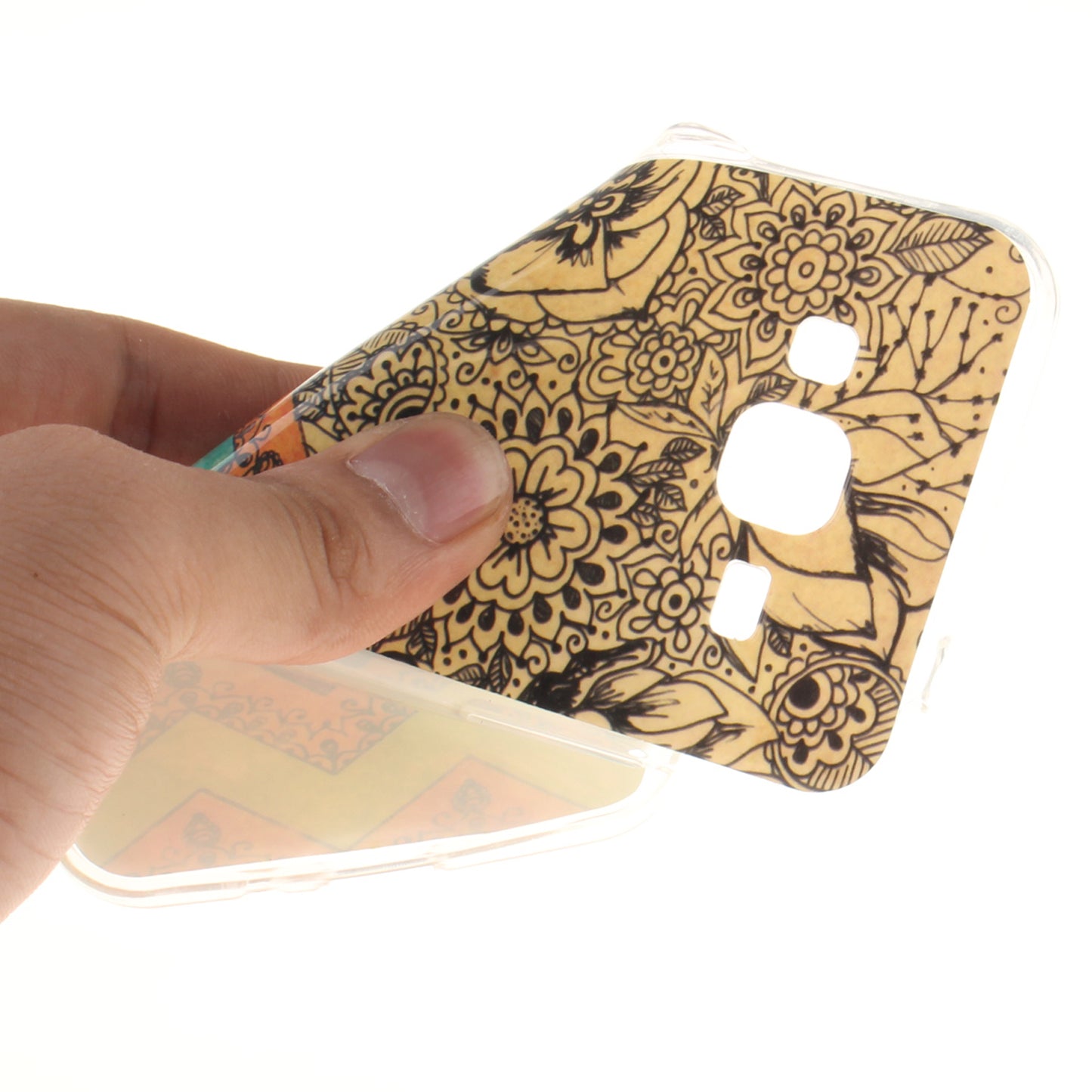 Samsung Galaxy J3 2016 Case Pattern Printed Soft Protective Cover for Samsung J320F