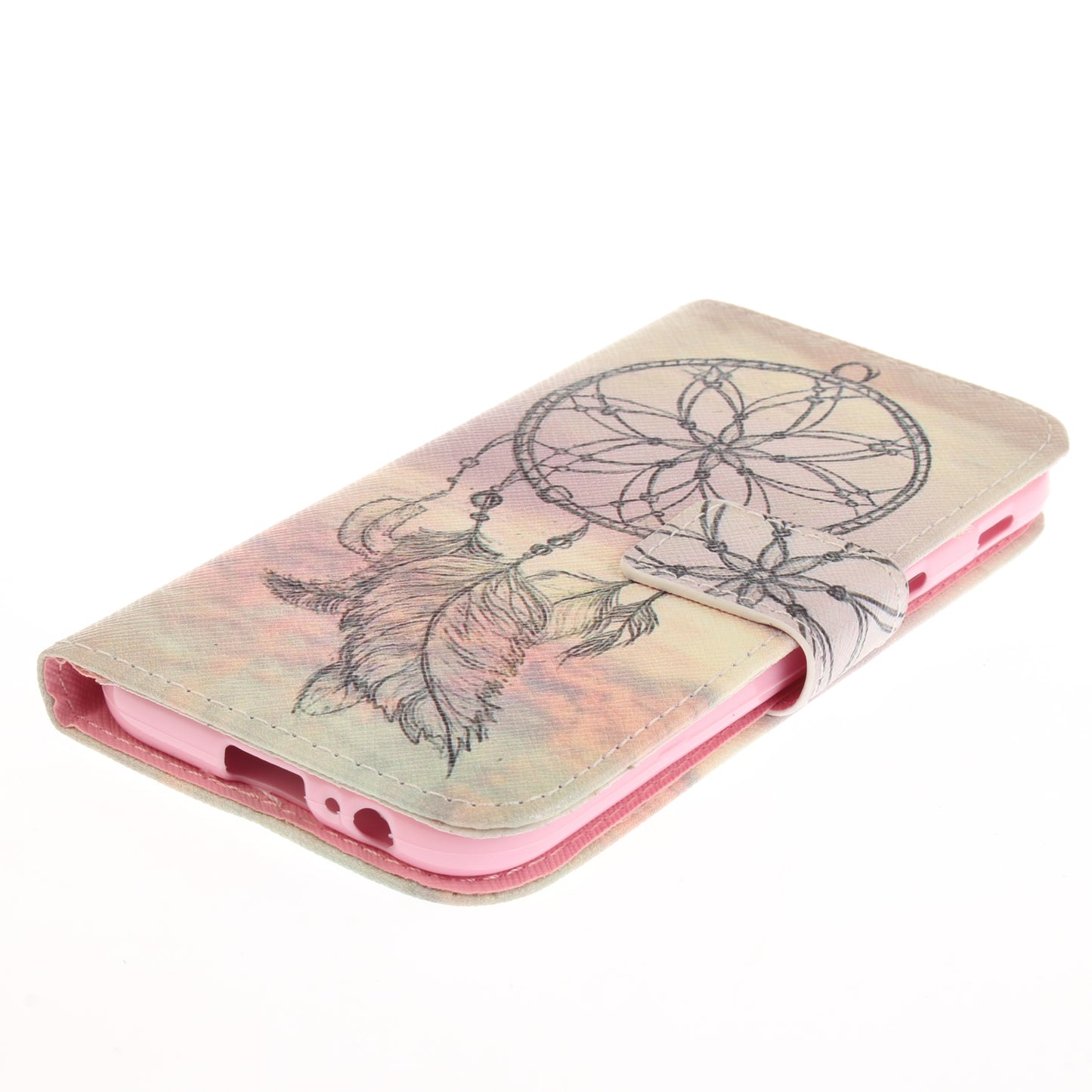 Samsung Galaxy A3 2017 Case Pattern Printed Flip Magnetic Wallet Card Slot Soft Protective Cover for Samsung Galaxy A3 2017