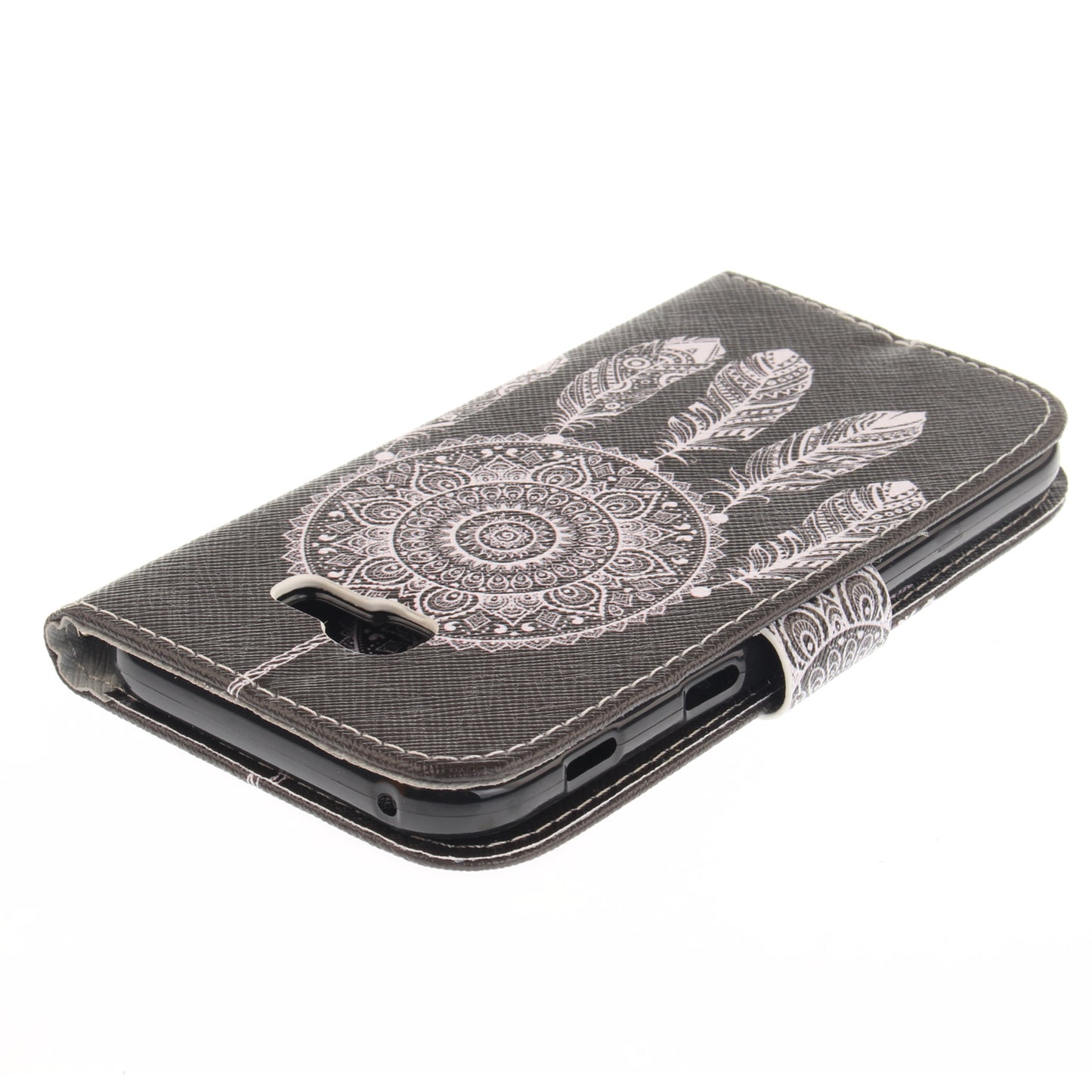 Samsung Galaxy A3 2017 Case Pattern Printed Flip Magnetic Wallet Card Slot Soft Protective Cover for Samsung Galaxy A3 2017
