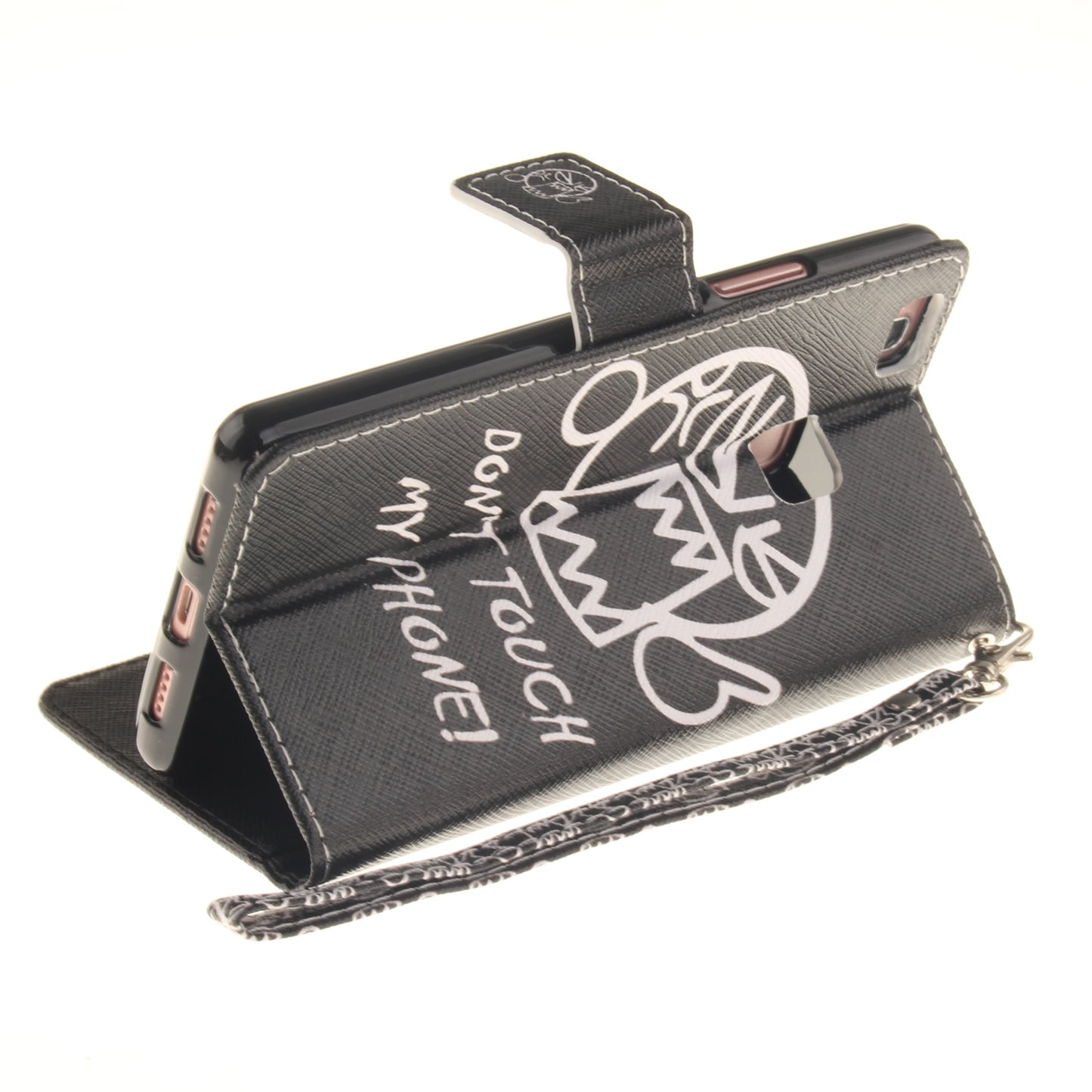 Huawei P9 lite Case Pattern Printed Flip Magnetic Wallet Card Slot Soft Protective Cover for Huawei P9 lite