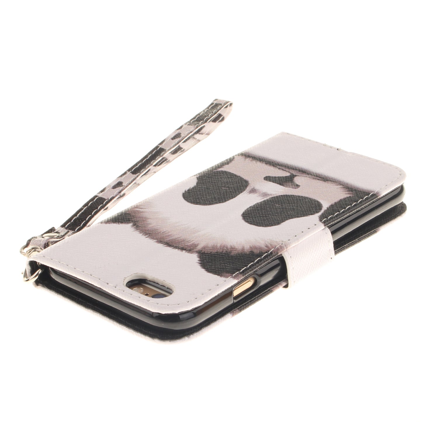 Apple iPhone 6 Case Pattern Printed Flip Magnetic Wallet Card Slot Soft Protective Cover for Apple iPhone 6/6S