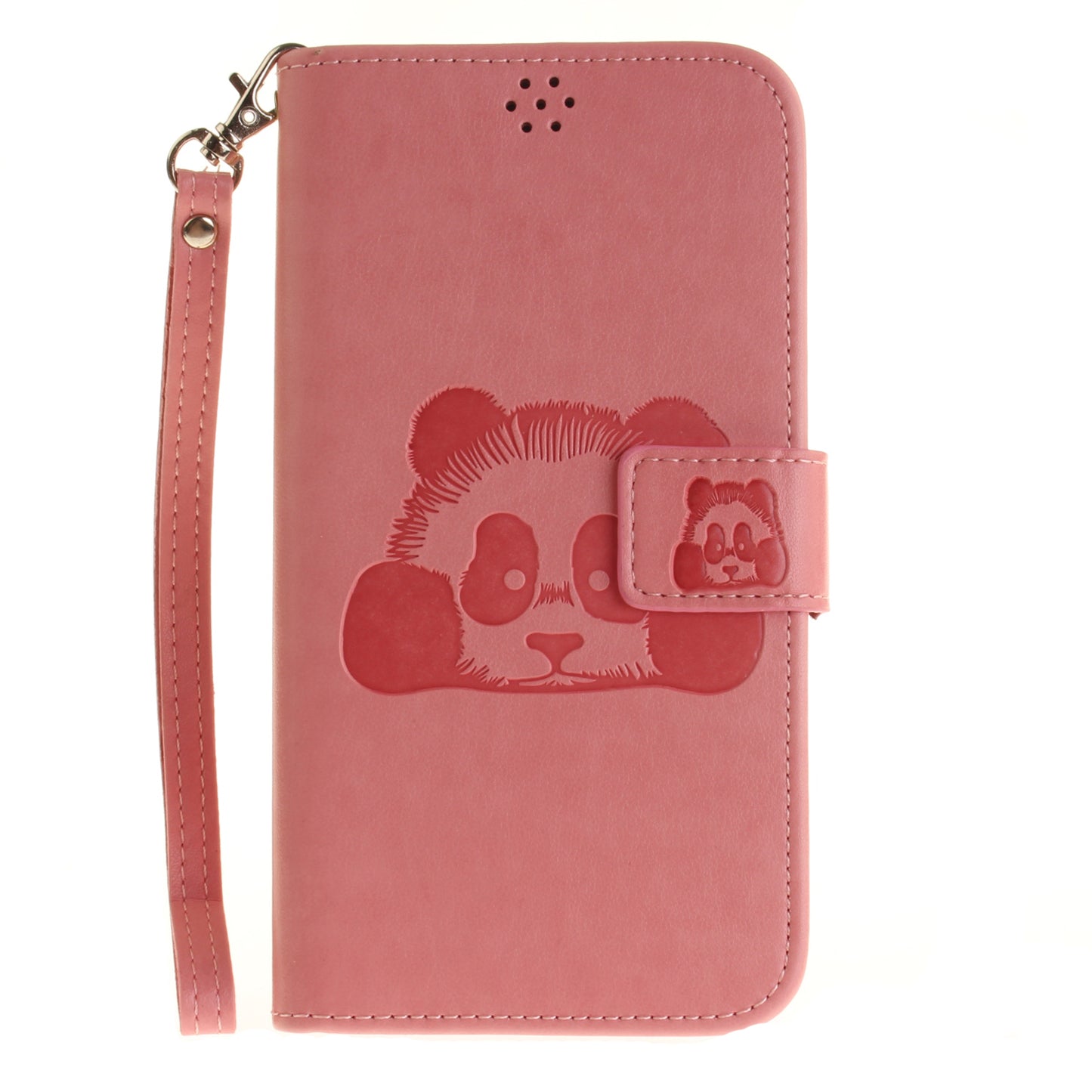 Asus Zenfone 2 Laser ZE551KL Case Panda Printed Flip Magnetic Wallet Card Slot Soft Protective Cover