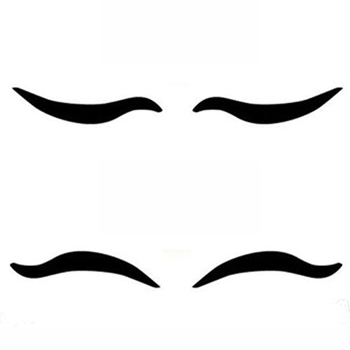 80Pairs Sexy Stunning Eyeliner Eyeshadow Stickers Women Girl Eye Makeup Cosmetic