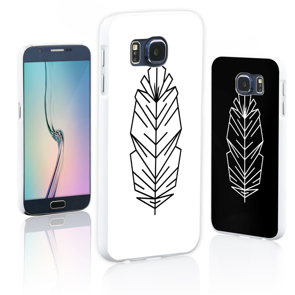 Unique Feather Slim Case Cover for iPhone X (10) 8 Plus Samsung S8 Xiaomi
