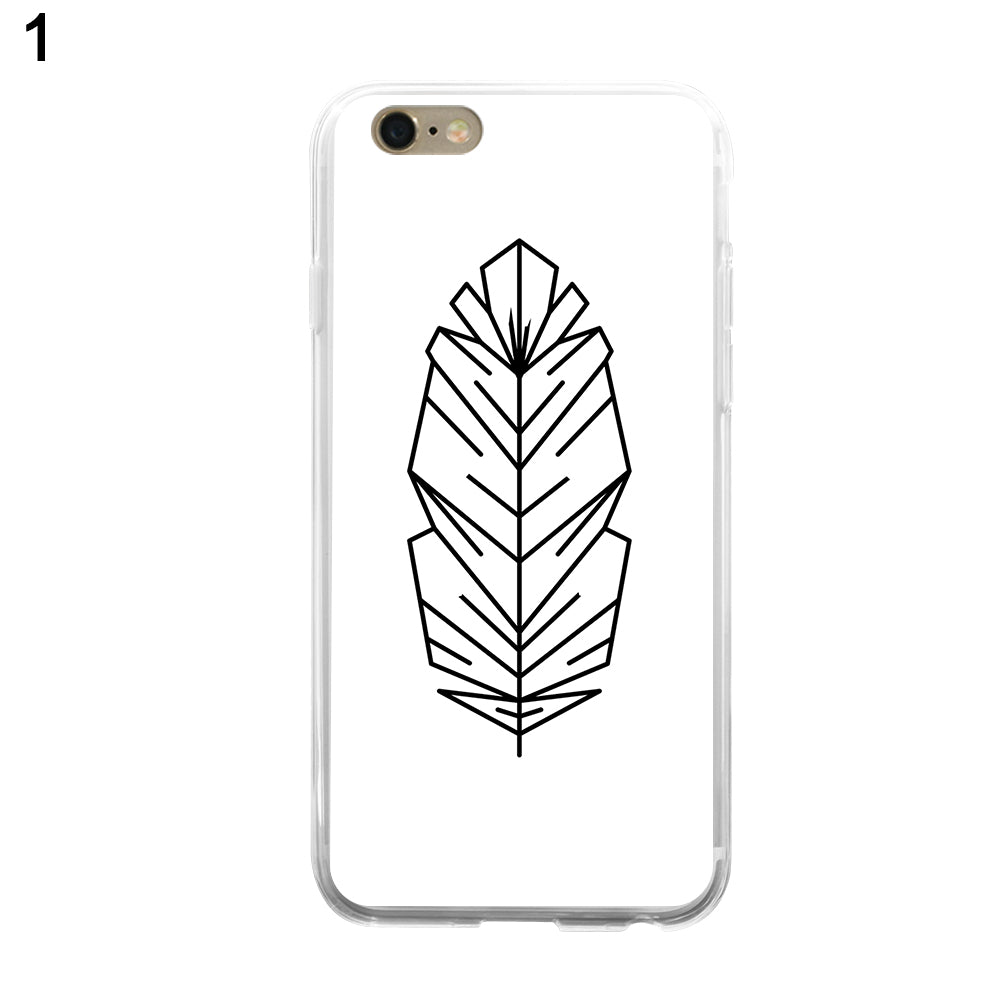 Unique Feather Slim Case Cover for iPhone X (10) 8 Plus Samsung S8 Xiaomi