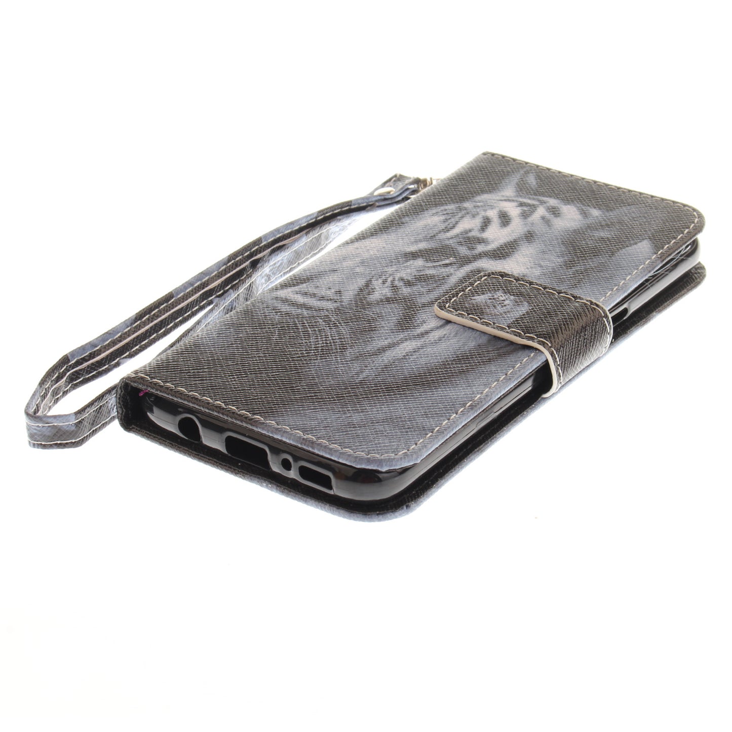 Samsung Galaxy S8 Case Pattern Printed Flip Magnetic Wallet Card Slot Soft Protective Cover for Samsung Galaxy S8