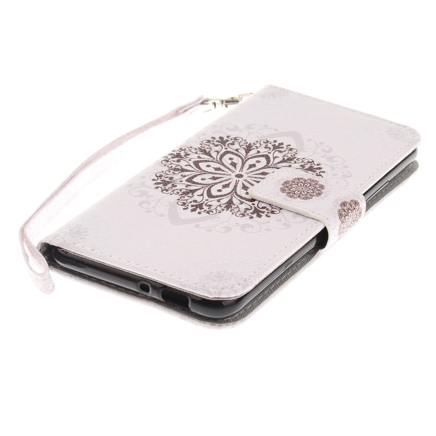 Asus Zenfone 3 Max ZC520TL Case Pattern Printed Flip Magnetic Wallet Card Slot Soft Protective Cover