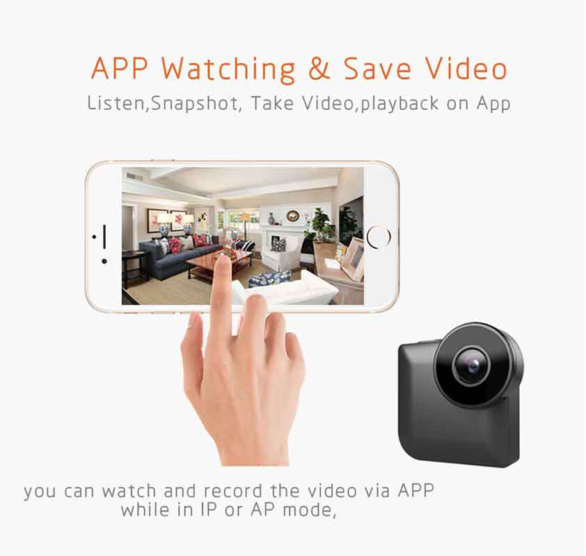 C3 Mini HD720P Wifi IP Camera IPBH05 Smart P2P Wireless Baby Monitor Network CCTV Security Camera SmartPhone Remote IP Cam