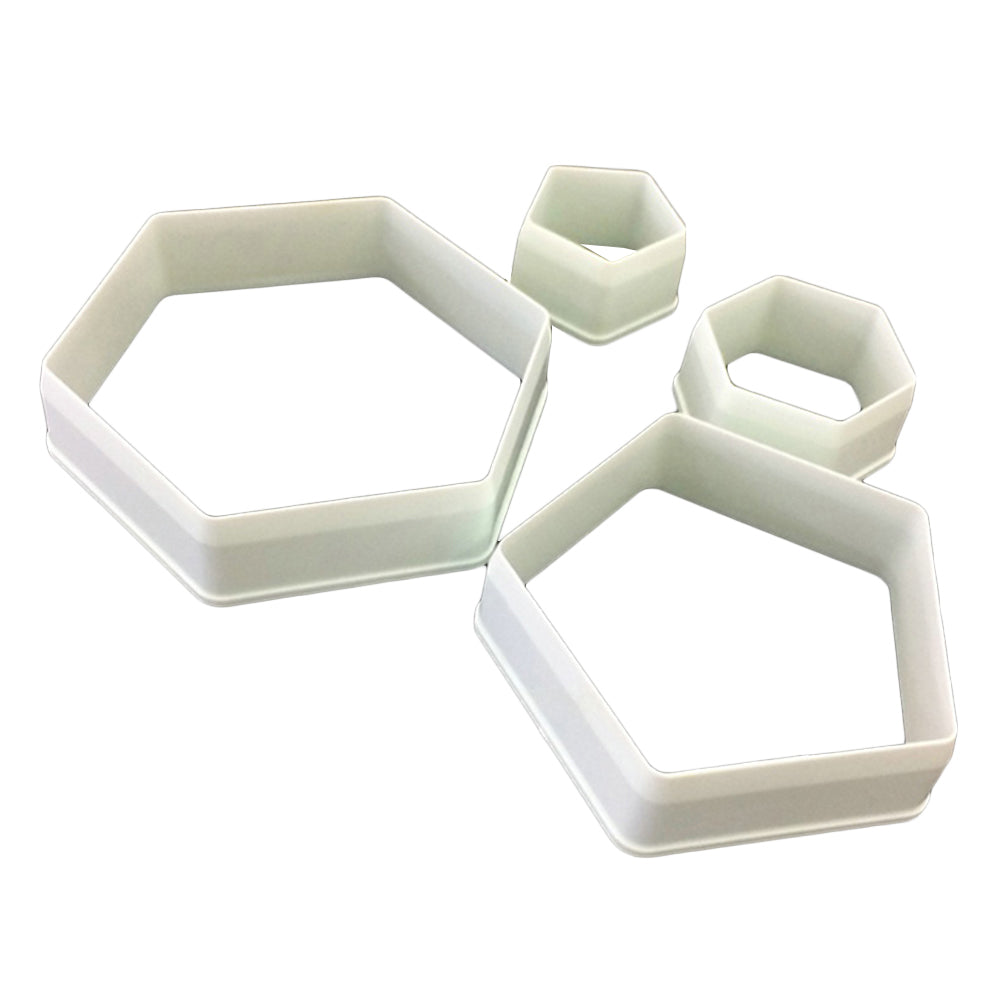 4Pcs Football Soccer Fondant Cutter Cookies Mold Cake Decorating Sugarcraft