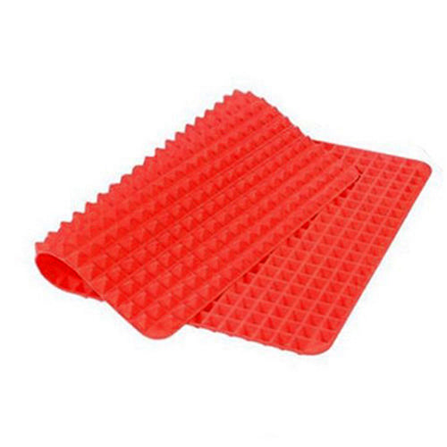 Kitchen Pyramid Pan Non-Stick Silicone Cooking Mat Oven Baking Tray Sheet