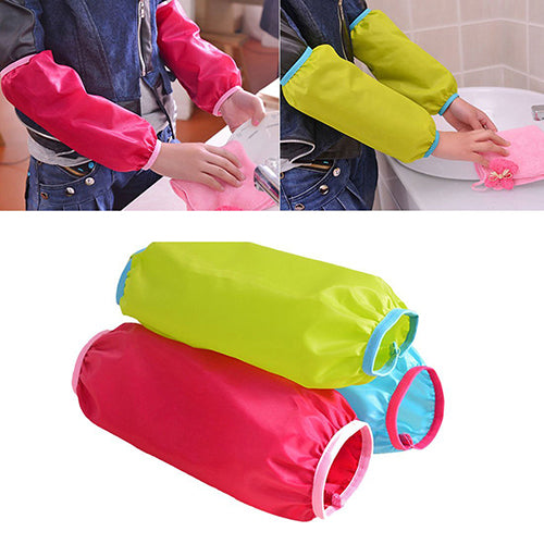 Women Cleaning Sleeve Oversleeve Housework Antifouling Waterproof Arm Protector