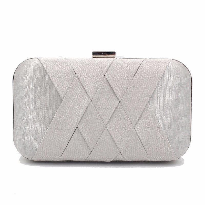 TANGSONGGUCI Women Lady Wedding Handbag Gold/Sliver Clutch Black Purse Banquet Bag Party Evening Bags Chains pochette bolsos muj