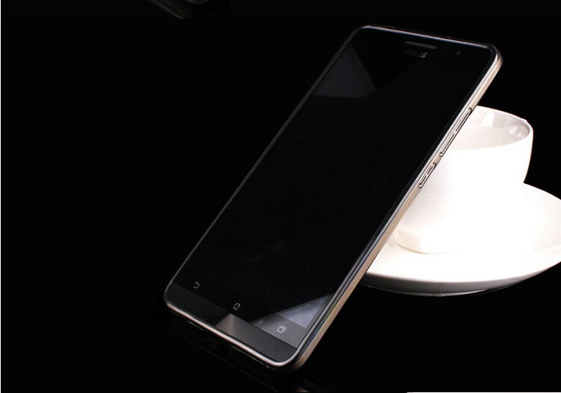 Ultra-thin 0.3mm clear tpu soft cover for Asus zenfone 5 cell phone silicone protective case of crystal Transparent +1pcs film