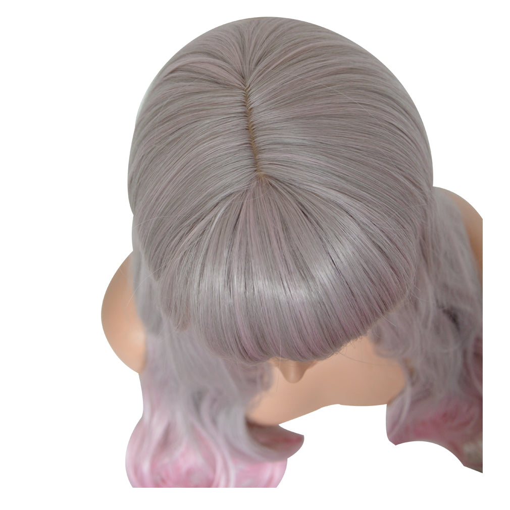 Long Curly Wig Fascinating Women Long Curly Wig with Free Wig Cap