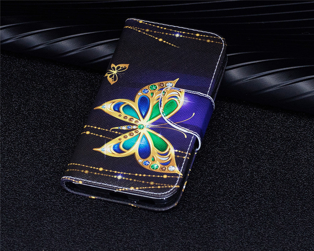 Samsung Galaxy J3 2017 Case PU Leather Flip Wallet Magnetic Cover for Samsung Galaxy J3 2017