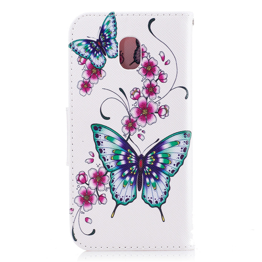 Samsung Galaxy J3 2017 Case PU Leather Flip Wallet Magnetic Cover for Samsung Galaxy J3 2017