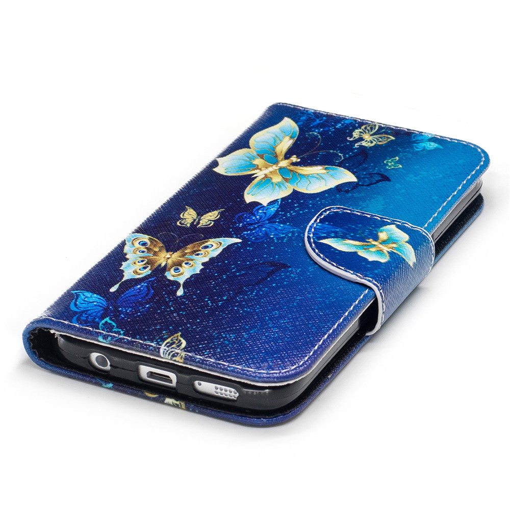 Samsung Galaxy S7 Case PU Leather Flip Wallet Magnetic Cover for Samsung Galaxy S7