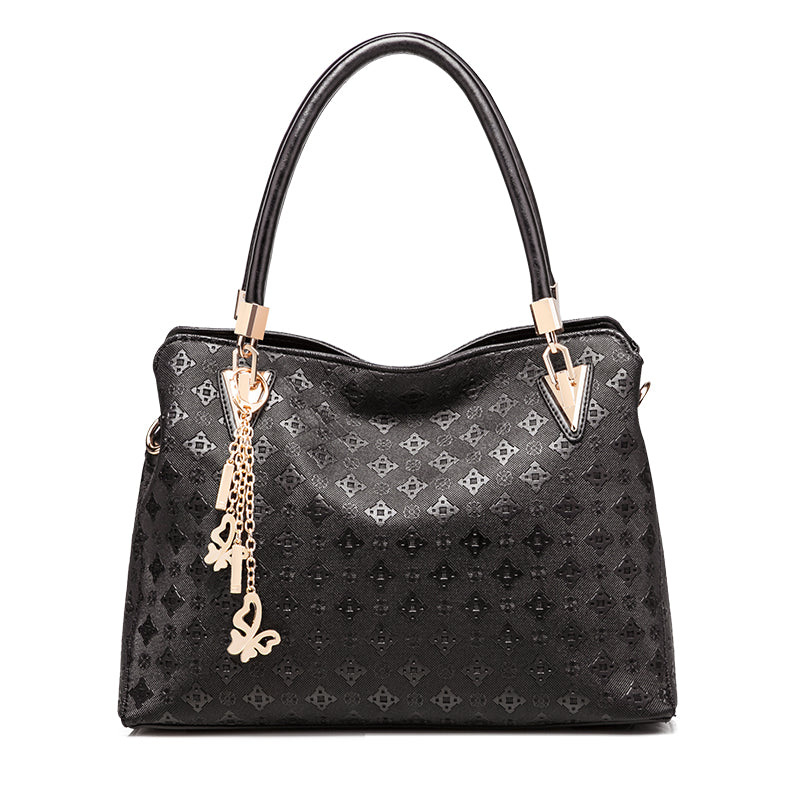 Women Bags Set 4Pcs PU Leather Handbag Casual Shopping Messenger Bags BB-012