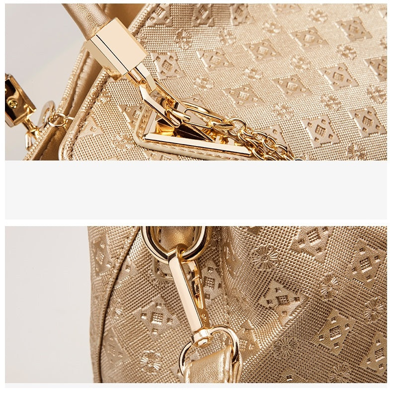 Women Bags Set 4Pcs PU Leather Handbag Casual Shopping Messenger Bags BB-012