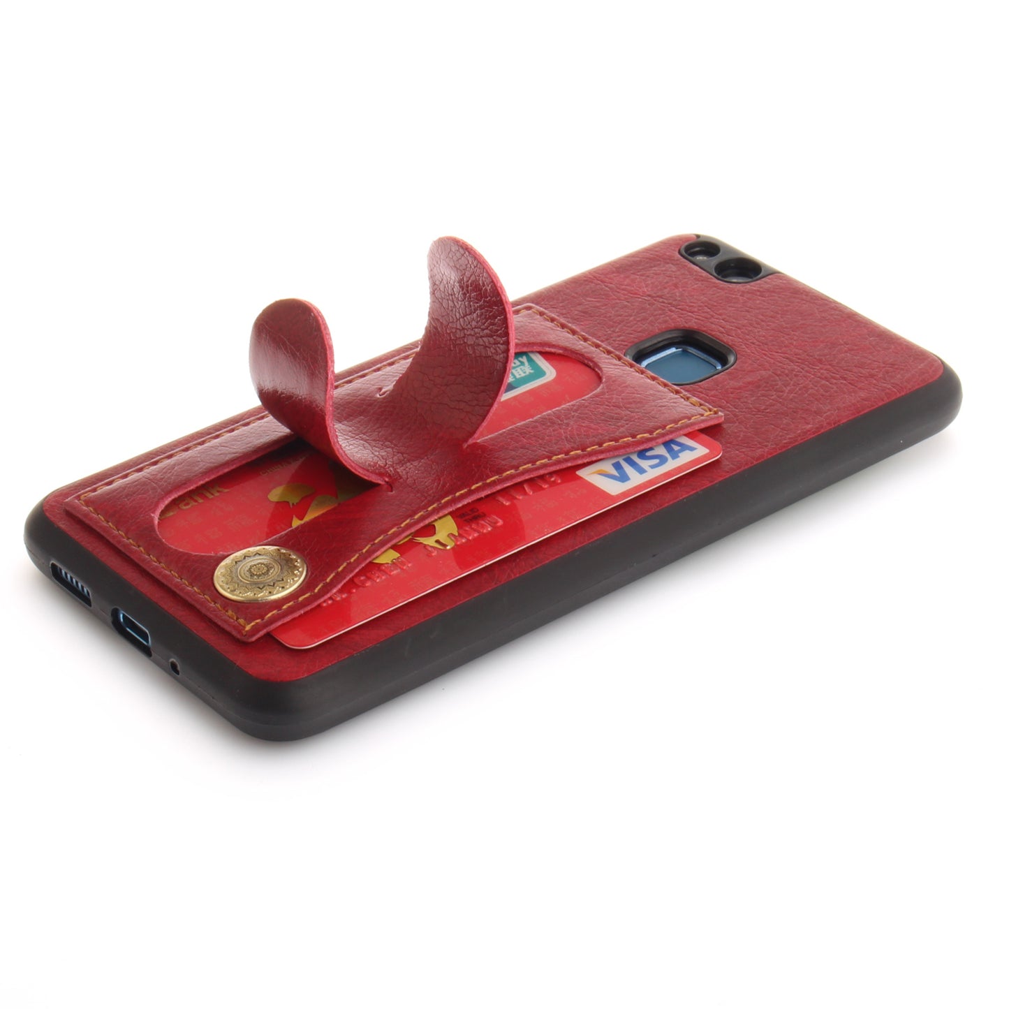 Huawei P10 Lite Case PU Leather Card Slot Stand Cover for Huawei P10 Lite