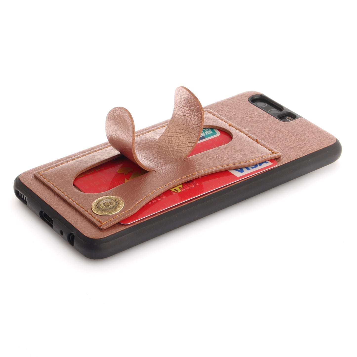 Huawei P10 Case PU Leather Card Slot Stand Cover for Huawei P10