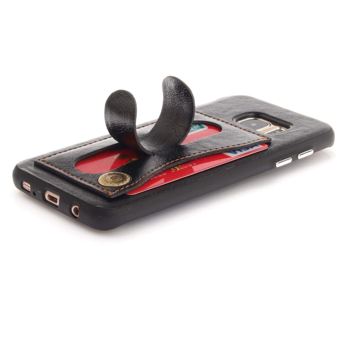 Samsung Galaxy S7 edge Case PU Leather Card Slot Stand Cover for Samsung Galaxy S7 edge