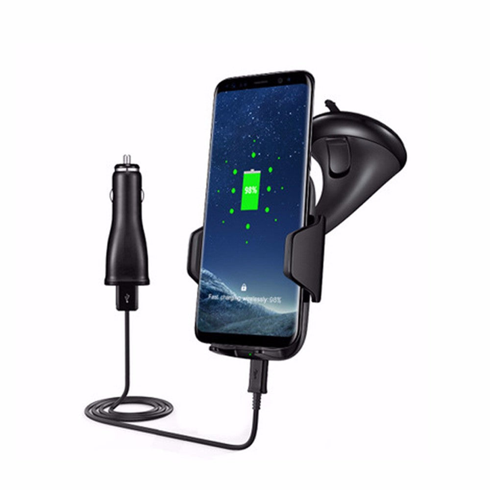 Car Qi Fast Wireless Charger wireless cellphone Fast Charger Wireless Chargering Stand for iphone for samsung for phone