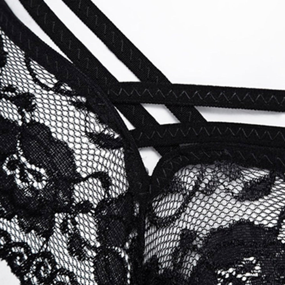 Women Erotic Costumes Temptation Sexy Teddy Lingerie Set Underwear