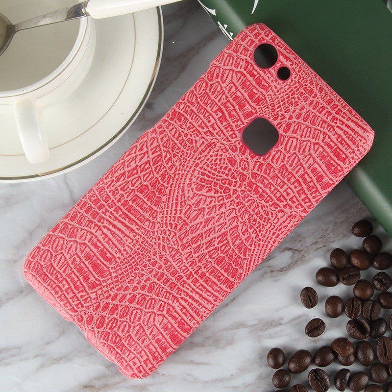 for BBK VIVO V7 Plus Case Luxury Crocodile Print Leather Cases Back Cover for VIVO Y79/V7 Plus Phone Bags Coque Capa