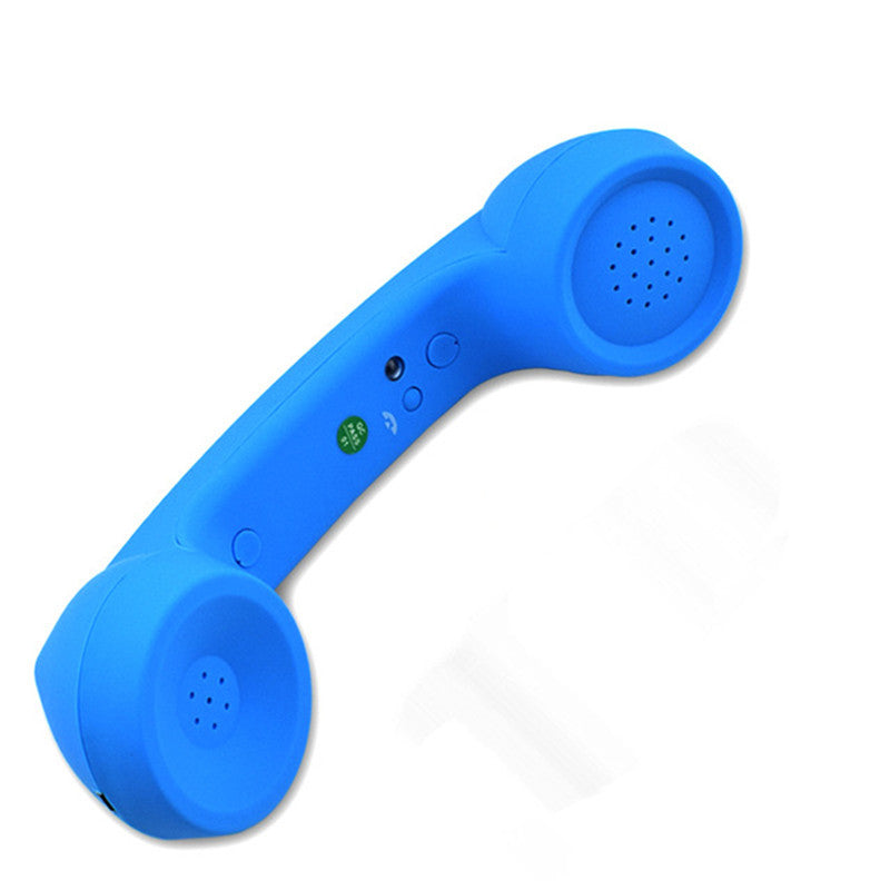 Wireless Retro Telephone Handset and Wire Radiation-proof Handset Receivers Headphones for a mobile phone