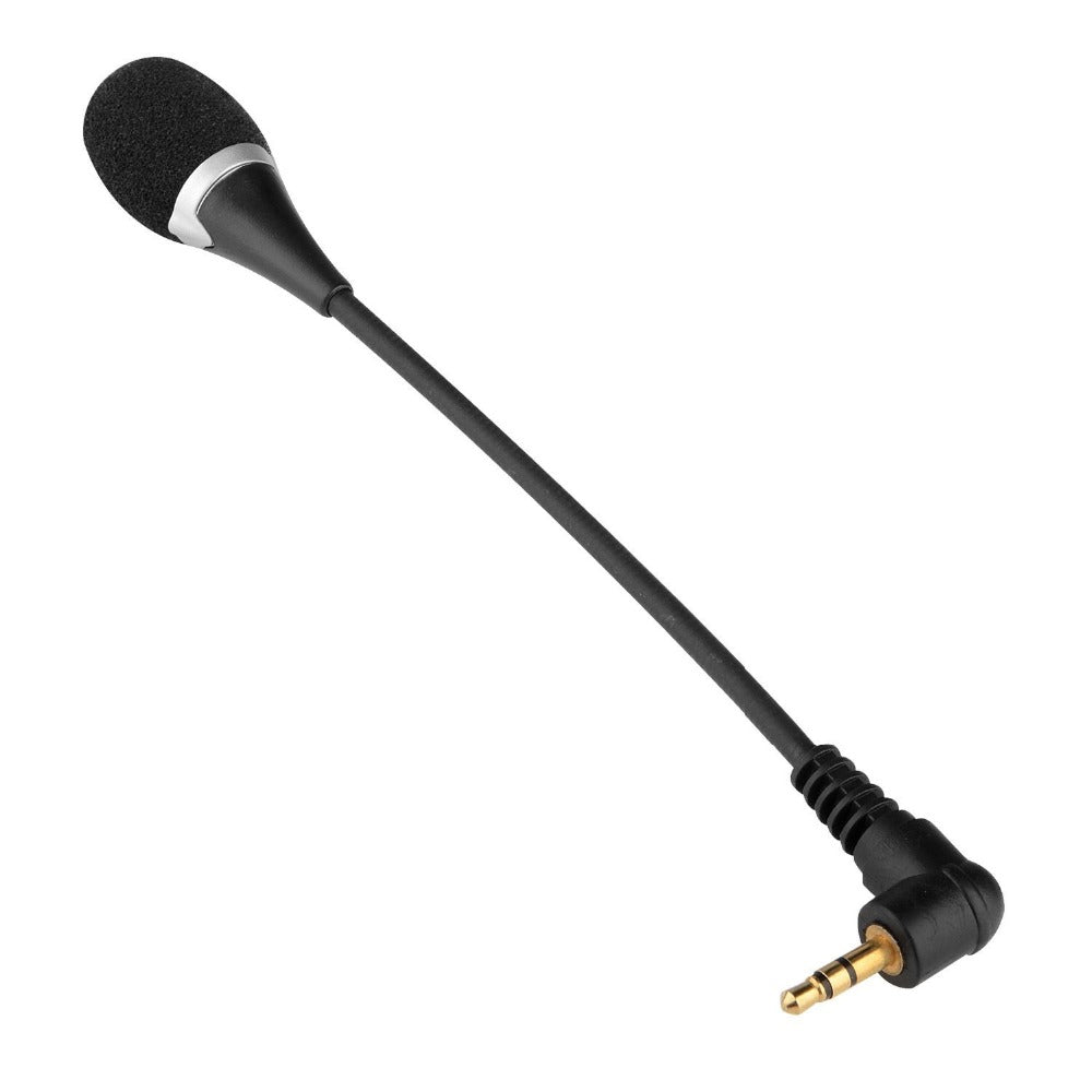 Mini 3.5mm Flexible Microphone Mic for Apple iphone 6s 6 5 5s iPod Touch PC Laptop MSN YAHOO ICQ AOL Tablet