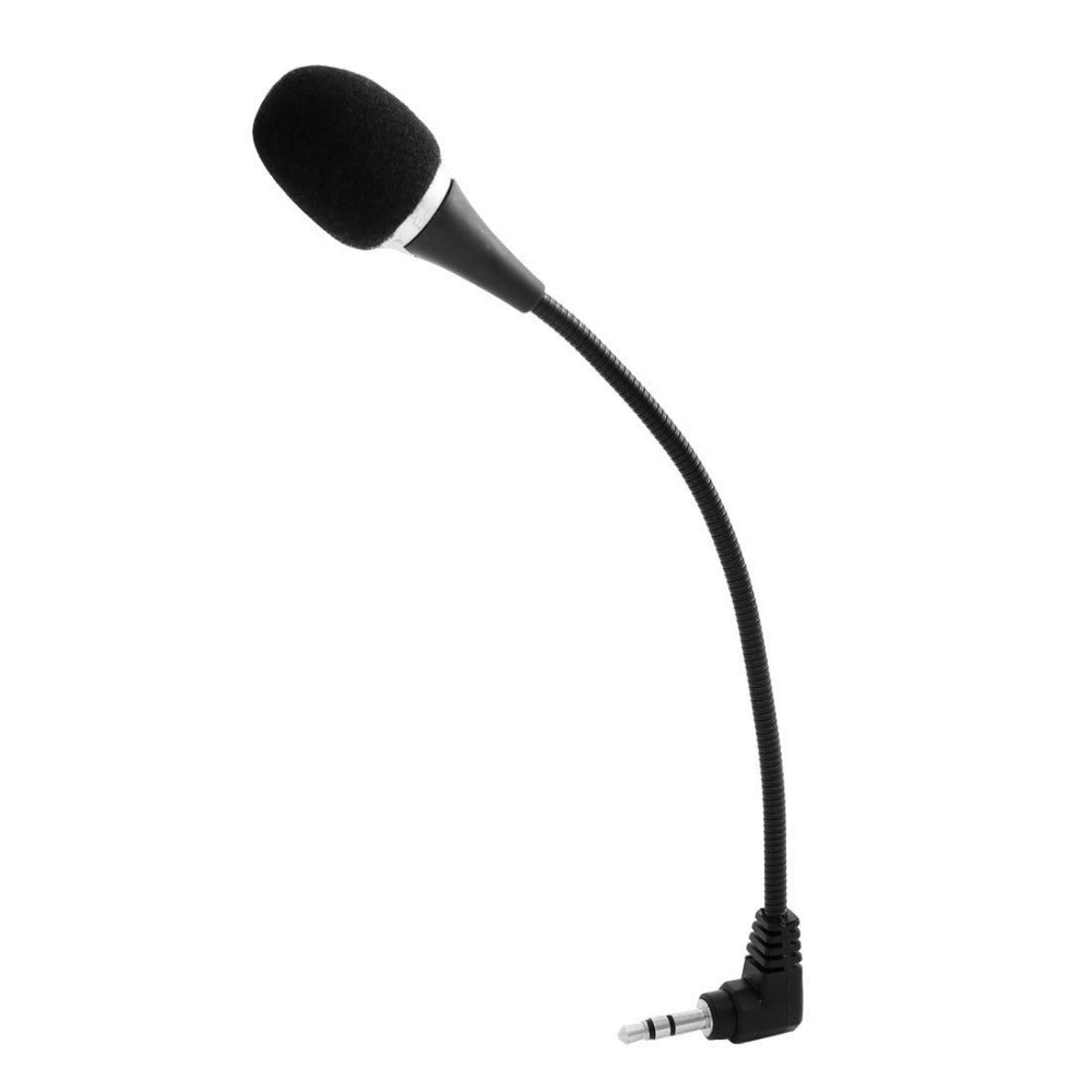 Mini 3.5mm Flexible Microphone Mic for Apple iphone 6s 6 5 5s iPod Touch PC Laptop MSN YAHOO ICQ AOL Tablet